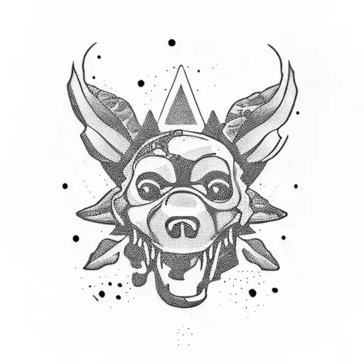 toyota Tacoma stuck in gum tattoo design idea