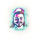 post malone tattoo design idea