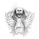 Create me a tattoo that has the next meaning . Imagine the inner child that has allways been hurt and no one listened hi tattoo design idea