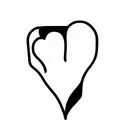 broken heart tattoo design idea
