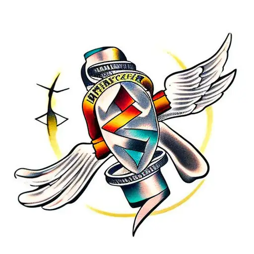 linked fingers tattoo design idea