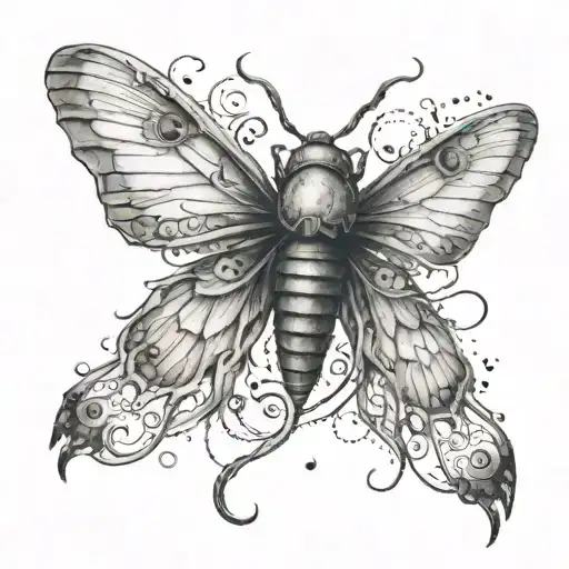 Strong invincible tattoo design idea