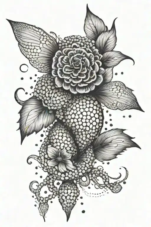 Strong invincible tattoo design idea