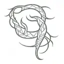 Libre, scorpio, jing-jang tattoo design idea
