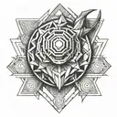 Dragon ball z tattoo design idea