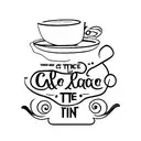 café  tattoo design idea