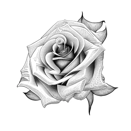 Rose with name vera  tattoo design idea