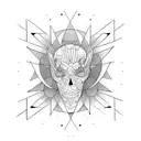 ego death tattoo design idea