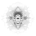 ego death tattoo design idea