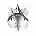 gills of shark tattoo design idea
