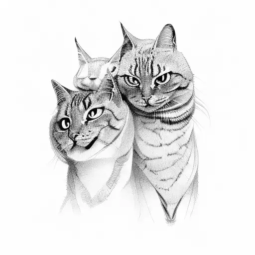 3 siblings  tattoo design idea