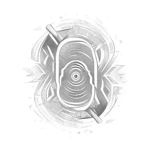 three F word and two fingerprint tattoo design idea