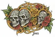 Jones Boys tattoo design idea