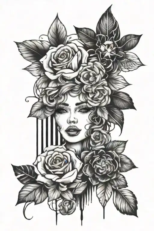 tap tap glide cosmetology tattoo design idea