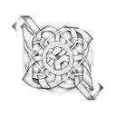 Celtic Knot tattoo design idea