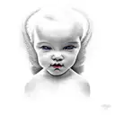 cherub  tattoo design idea