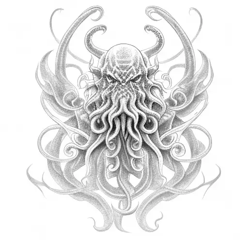 cthulhu tattoo design idea