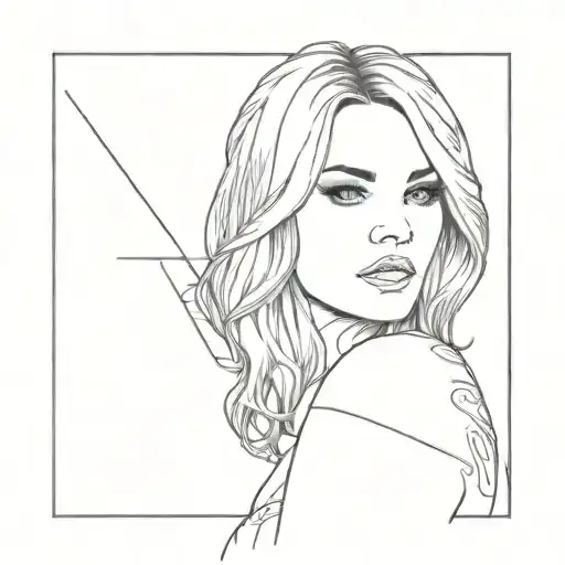 alexis texas tattoo design idea