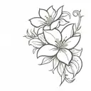 fight sxs fuck life flower drink  tattoo design idea