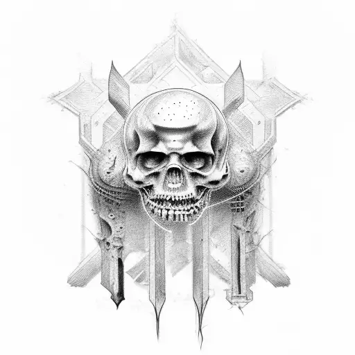 "romans 8:18 " with feel of pain tattoo design idea