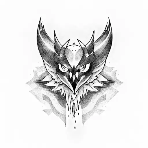 morrigan tattoo design idea