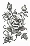 rose, number 11 3 and 26. Egyptian images  tattoo design idea