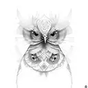 chick tattoo design idea