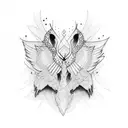 chick tattoo design idea