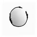 mirror tattoo design idea