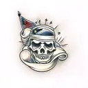 freedom peace  tattoo design idea