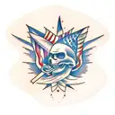 freedom peace  tattoo design idea