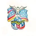 freedom peace  tattoo design idea