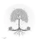 Tree of Life tattoo design idea