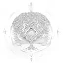 Tree of Life tattoo design idea