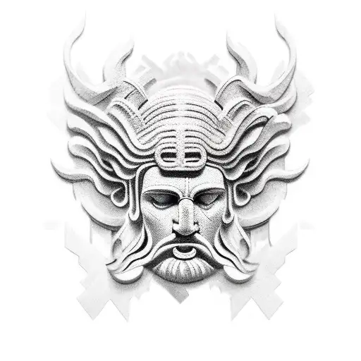 Ancient Greece tattoo design idea