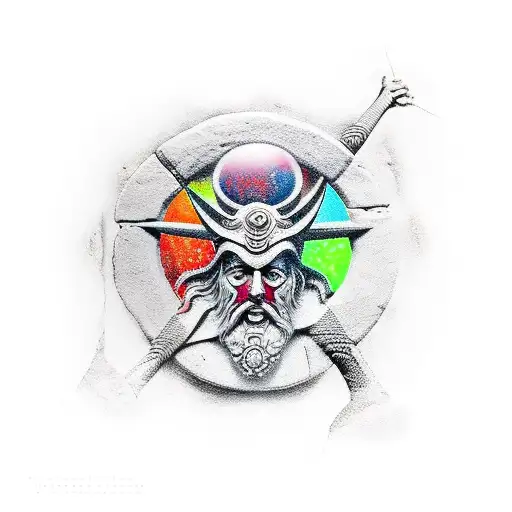 Ancient Greece tattoo design idea