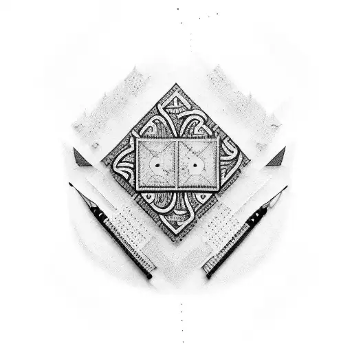 dominoes tattoo design idea