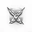 dominoes tattoo design idea