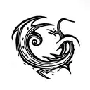 metin2 dragon meley tattoo design idea