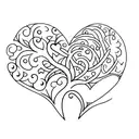 A colorful tree of life in th shape of a heart with 3 birds flying away tattoo design idea