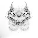 big anal tattoo design idea