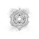 big anal tattoo design idea