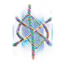 DNA ,ruler  tattoo design idea