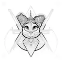 cinderella  tattoo design idea