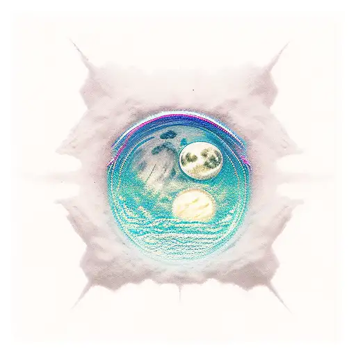 I'll make it to the moon even if I have to crawl tattoo design idea