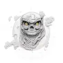 I'll make it to the moon even if I have to crawl tattoo design idea