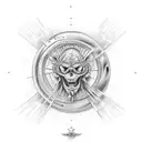 I'll make it to the moon even if I have to crawl tattoo design idea