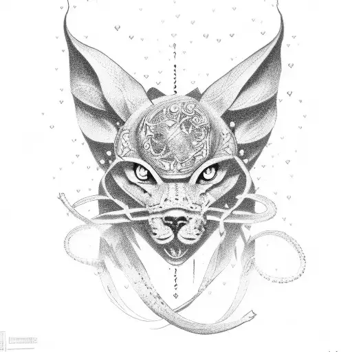 Blacl Heart, Cold Love tattoo design idea