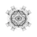 millennium ring tattoo design idea