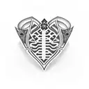 millennium ring tattoo design idea